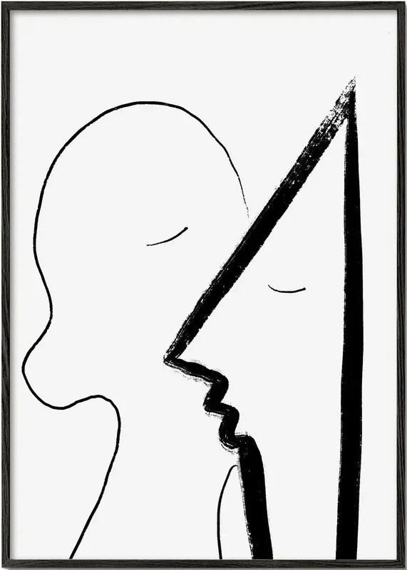 A Sweet Kiss – Poster / 8 » x 12 » in / No