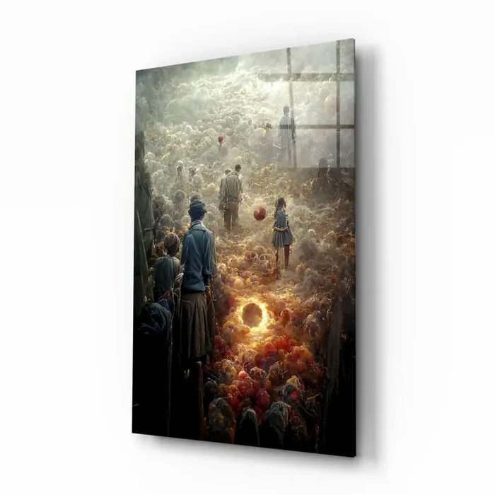 Abandonment Glass Art Designer Collection – 28.5 » x 18 «