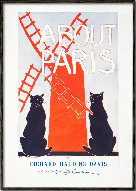 About Paris Vintage poster by Edward Penfield – Poster / 8 » x 12 » in / No