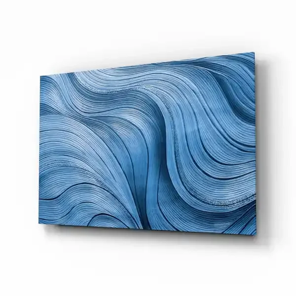 Abstract Art Glass Wall Art – 72×46 cm