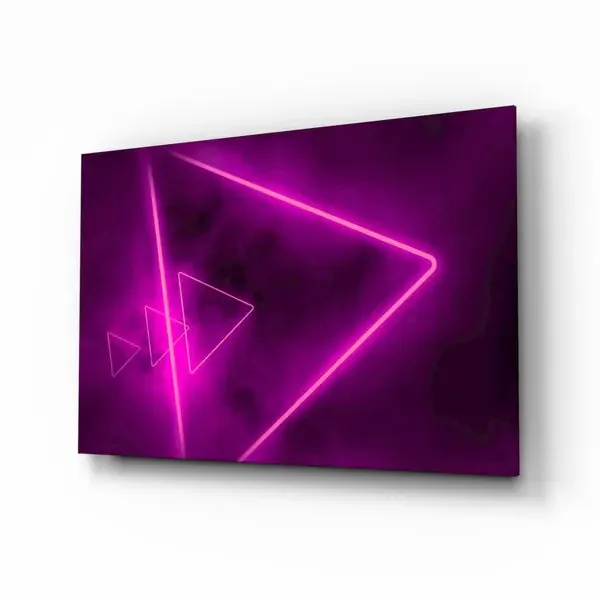 Abstract Art Glass Wall Art – 72×46 cm