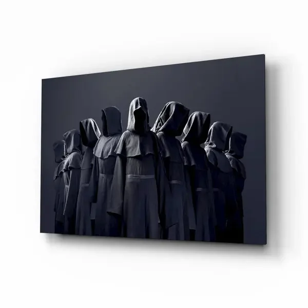 Abstract Art Glass Wall Art – 72×46 cm