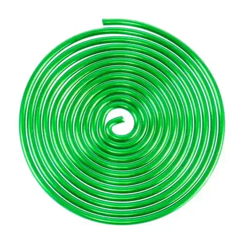 Alambre caracol metal caracol manzana verde 2mm 120cm 2pcs