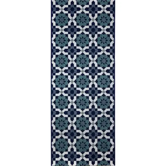 Alfombra cocina polipropileno Blue 80×200