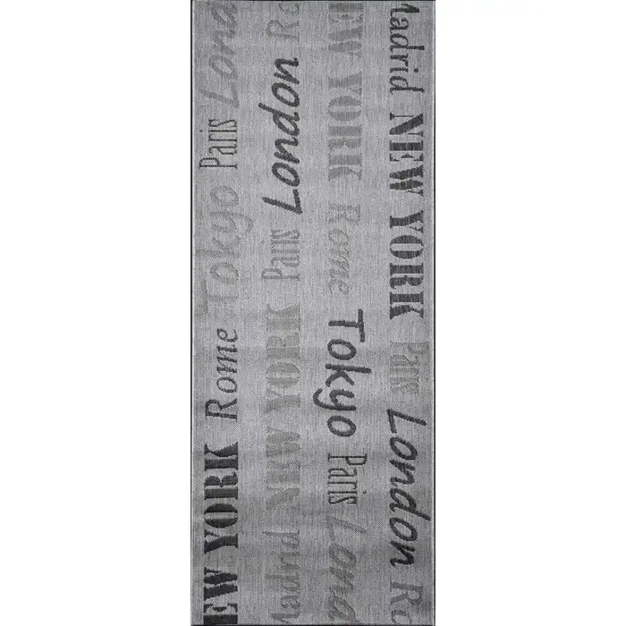 Alfombra cocina polipropileno Cities 80×200