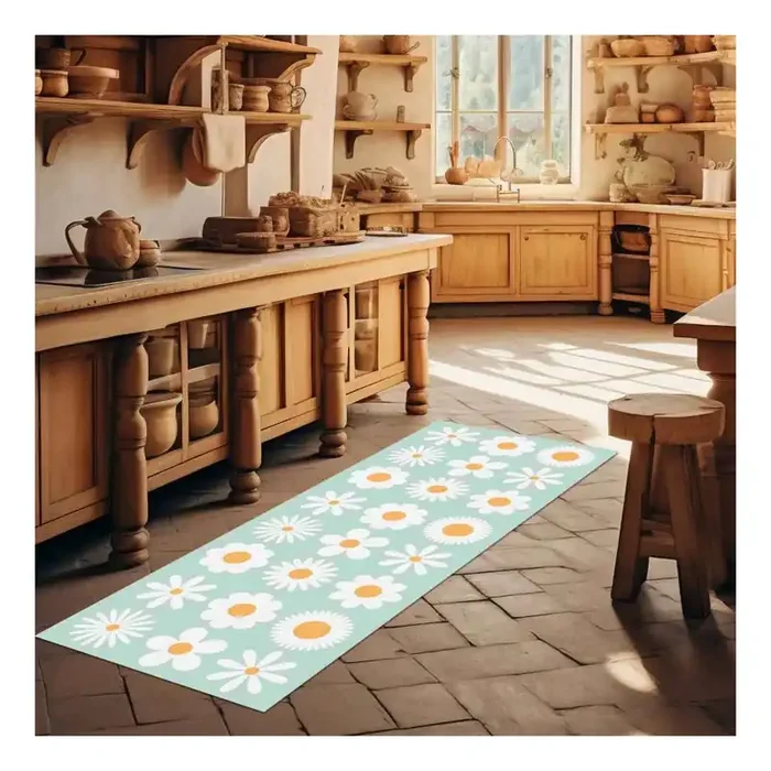 Alfombra de cocina vinilo Kitchen Daisy