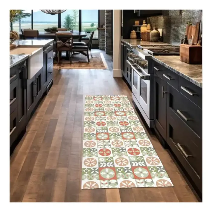 Alfombra de cocina vinilo Kitchen Menta
