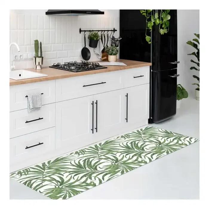 Alfombra de cocina vinilo Kitchen Palm