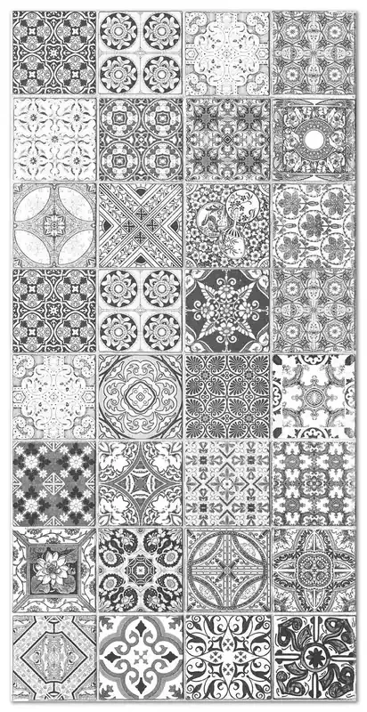 Alfombra Hidráulica Jaén Gris – 160 x 230 cm