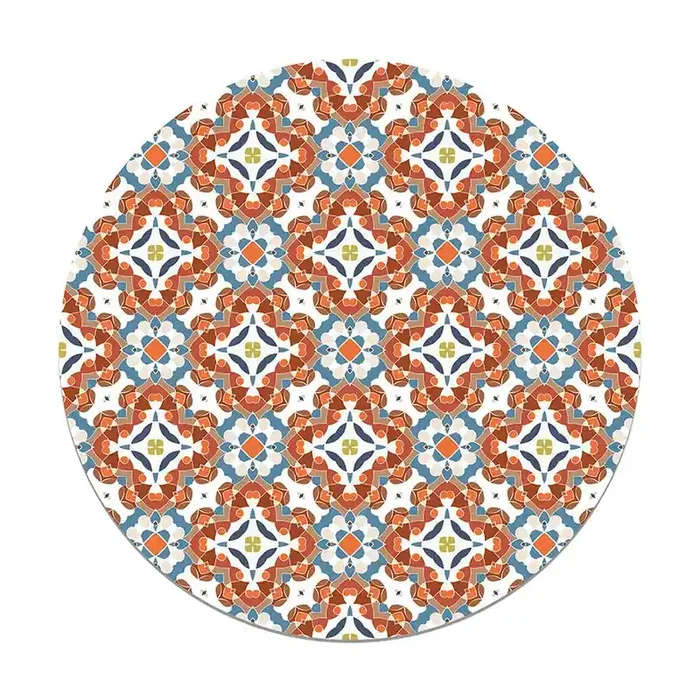 Alfombra Hidráulico Oriental Original Redonda – 100 x 100 cm