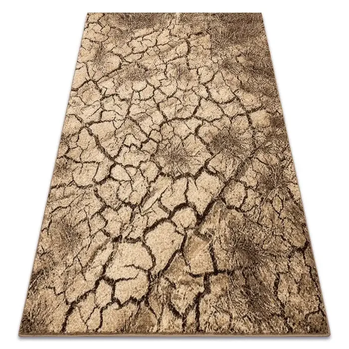 Alfombra KARMEL Terra suelo agrietado tuerca