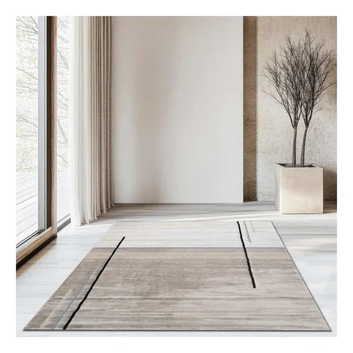 Alfombra moderna pelo corto Musée II