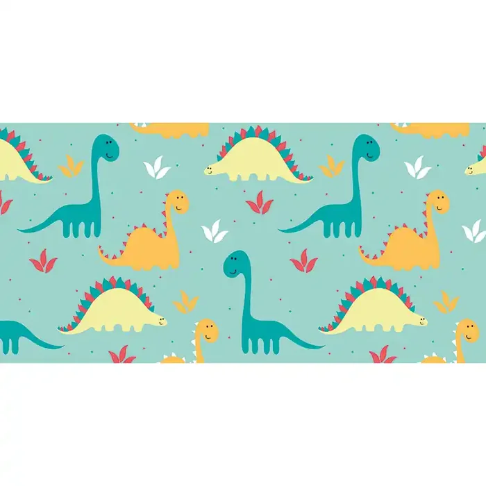 Alfombra Vinílica Infantil Dinos