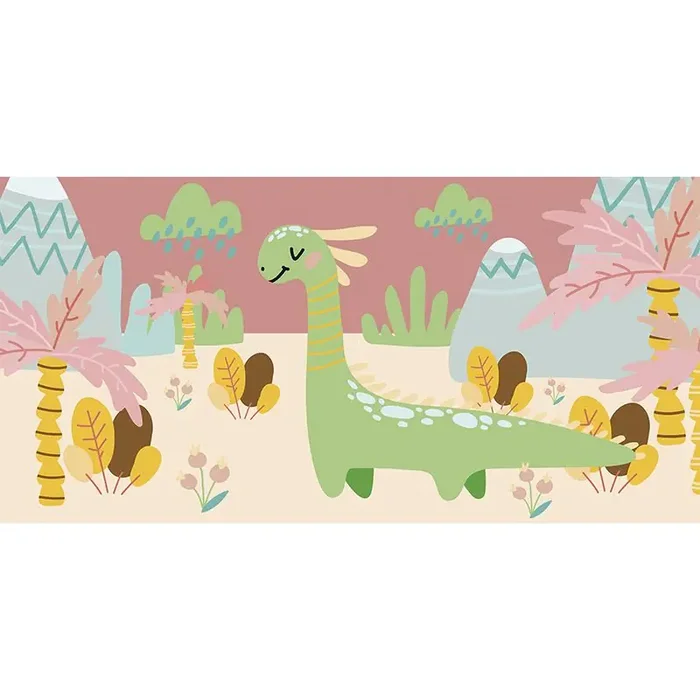 Alfombra Vinílica Infantil Dinosaurio