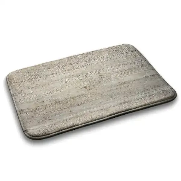 Alfombras baño Paneles de madera
