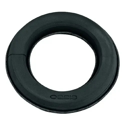 Anillo de espuma floral con base H5,5cm Ø32cm negro 2 piezas