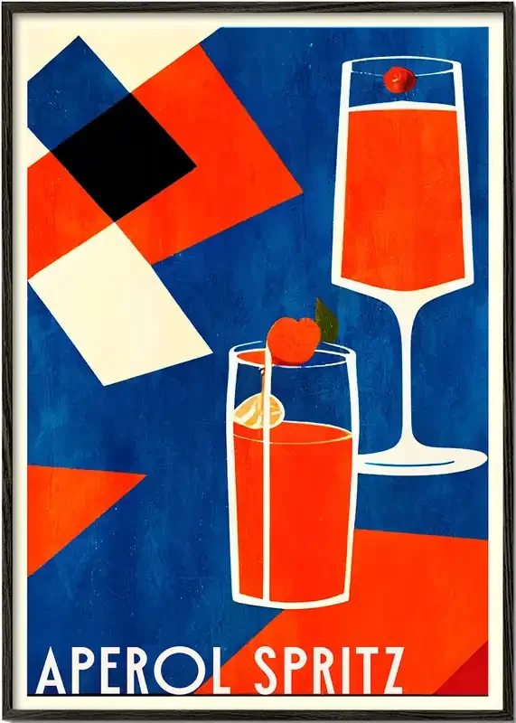 Aperol Spritz – Poster / 8 » x 12 » in / No