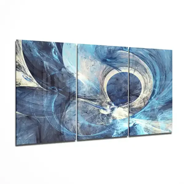 Arte de pared de vidrio de Pluma – 140×72 cm
