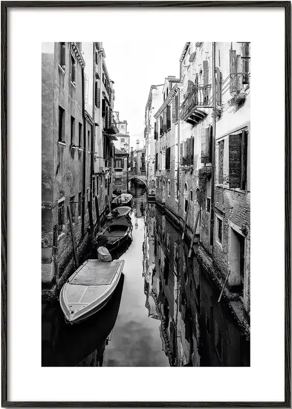 Black Venice – Rio Tera Secondo – Poster / 8 » x 12 » in / No