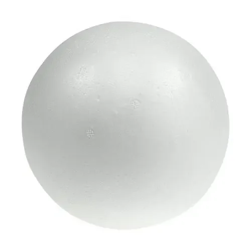 Bola de poliestireno Ø15cm 5uds