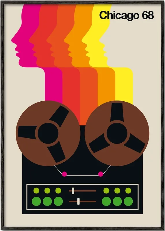 Chicago 68 – Poster / 8 » x 12 » in / No