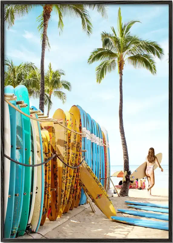Choose Your Surfboard 2 – Poster / 8 » x 12 » in / No
