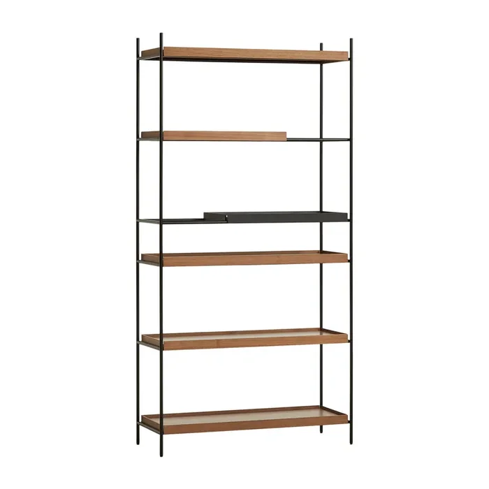 Compra Adesso Estantería Tray alta nogal, 100×201 cm | Woud | Tienda online