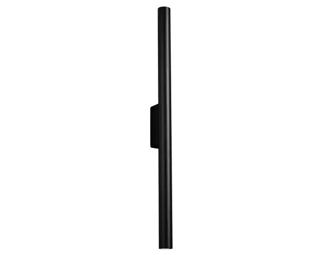 Consegna Rapida Lámpara de pared pastelo 2 negro acero 2.5x50x5cm | Brico Depôt