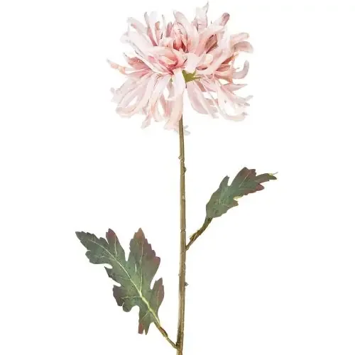 Crisantemos Artificiales Rosa Malva Ø13cm L72cm 2ud