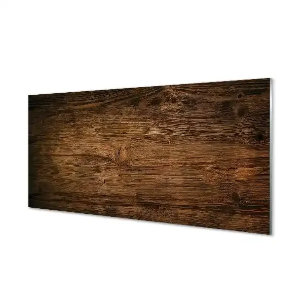 Cuadro de cristal Nudos de madera del grano