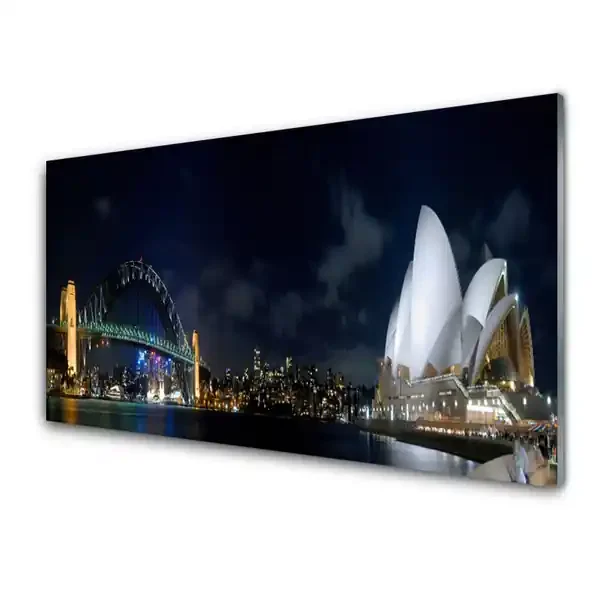 Cuadro de vidrio Sydney puente arquitectura