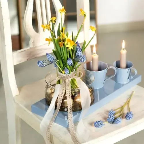 Cuenco de cristal cuenco decorativo cuenco flotante de cristal Ø16cm H8cm