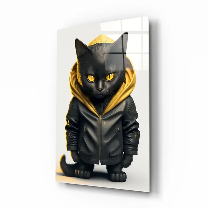 Cutie Cool Glass Wall Art Designers Collection – 28.5 » x 18 «