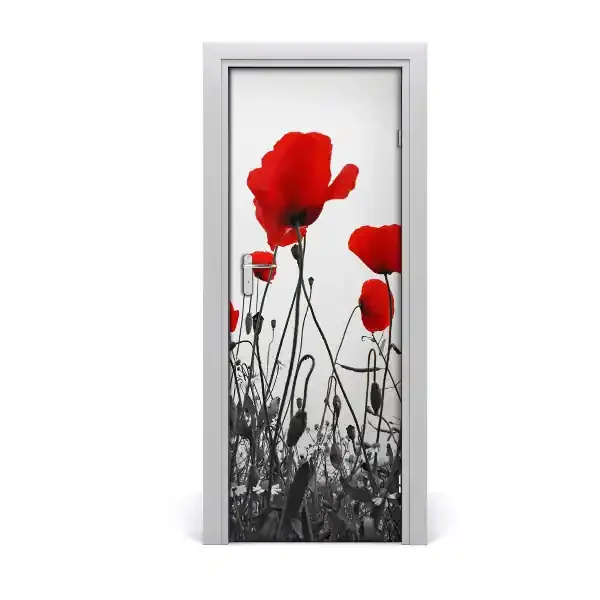 Door adhesive Amapolas