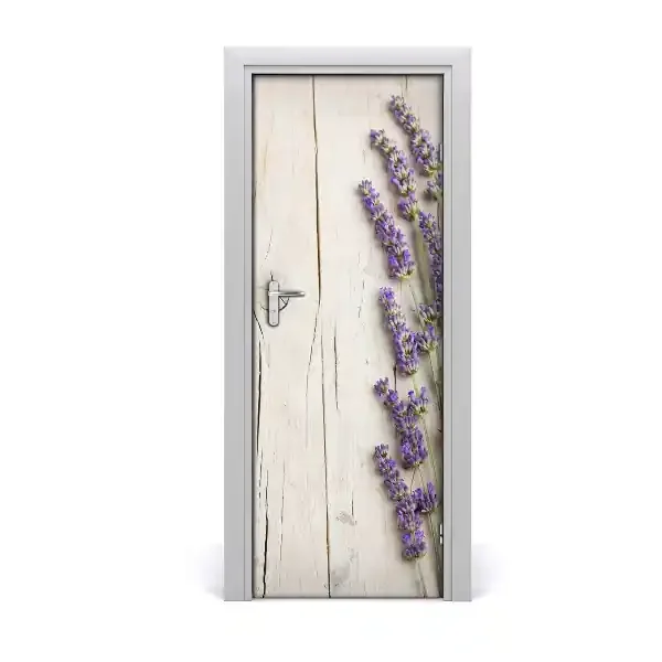 Door adhesive Lavanda madera