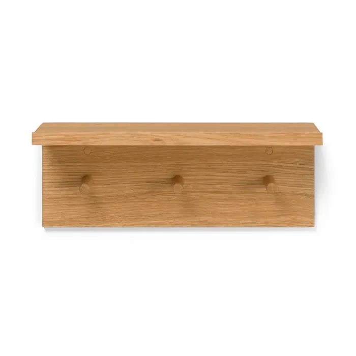 Estantería con ganchos Place Rack roble | Ferm Living | Tienda online Offerta Lampo