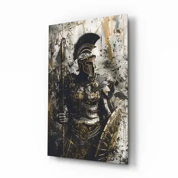 Gladiator Glass Wall Art Designer Collection – 72×46 cm