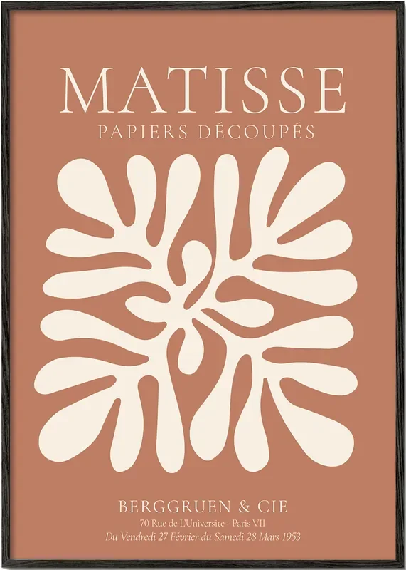 Henri Matisse papiers decoupes VI – Poster / 8 » x 12 » in / No