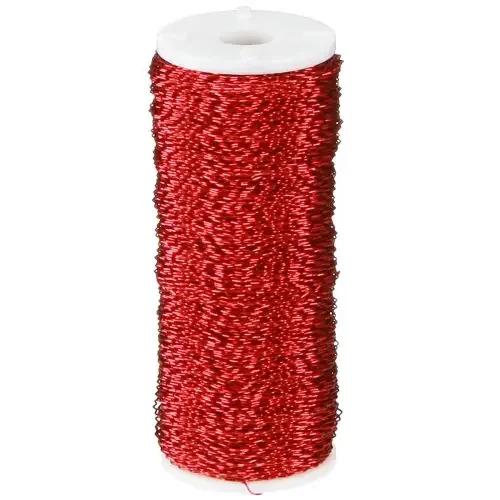 Hilo efecto caldo Ø0.30mm 100g/140m rojo
