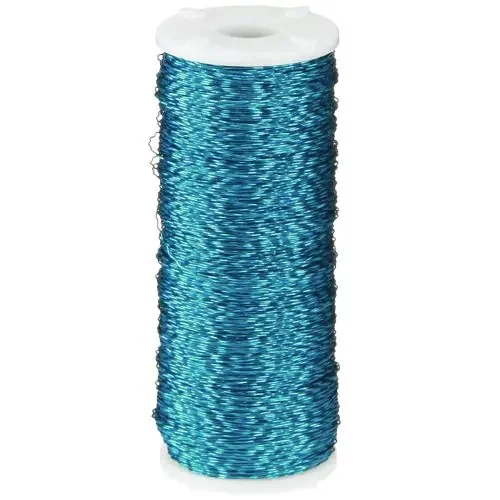 Hilo efecto caldo Ø0.30mm 100g/140m turquesa