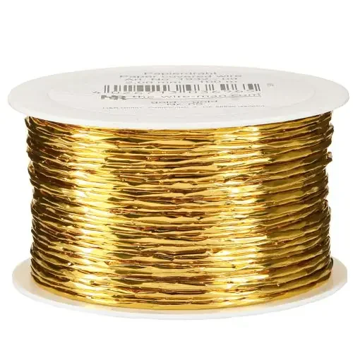 Hilo envuelto oro Ø2mm 100m
