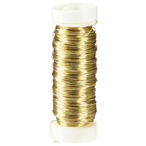 Hilo esmaltado deco Ø0.30mm 30g/50m dorado