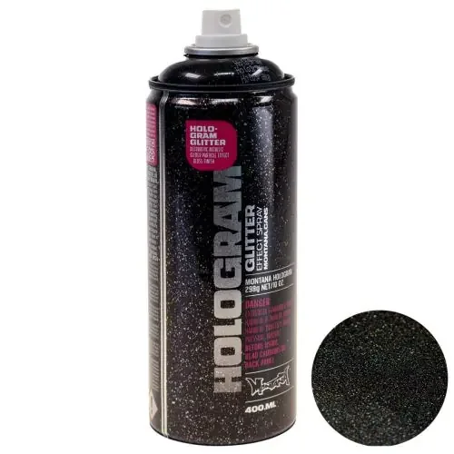 Holograma Glitter Spray Glitter spray aerosol mate seda 400ml