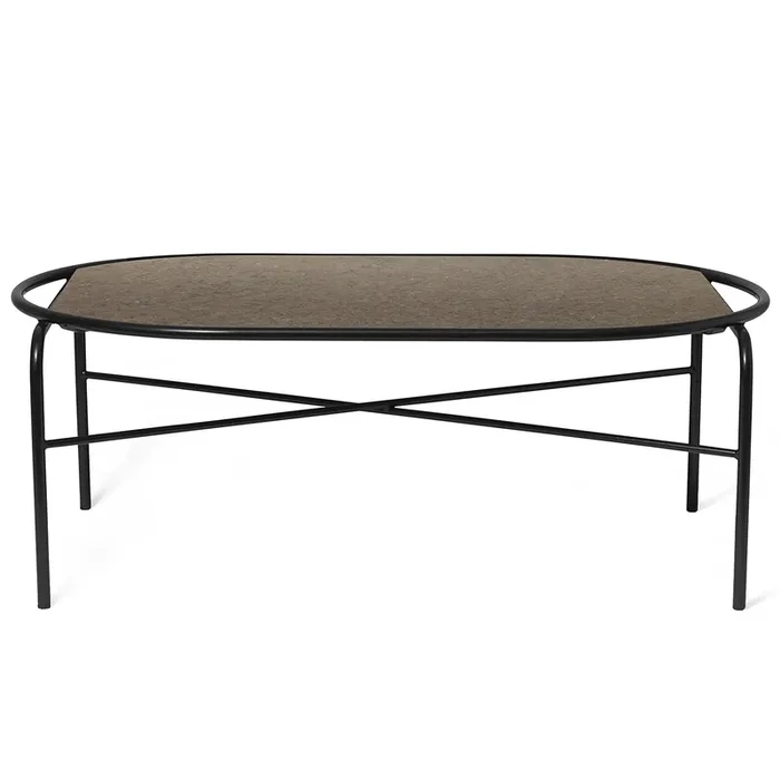In Voga Mesa auxiliar ovalada Secant granito | Warm Nordic | Tienda online