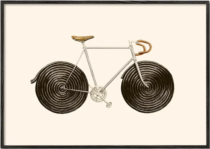 Licorice Bike – Poster / 8 » x 12 » in / No