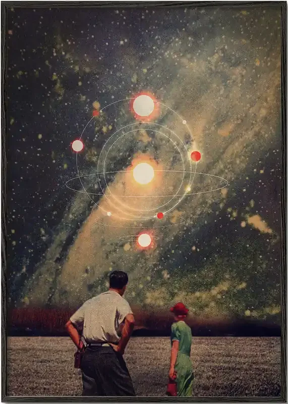 Light Explosions In Our Sky – Poster / 8 » x 12 » in / No