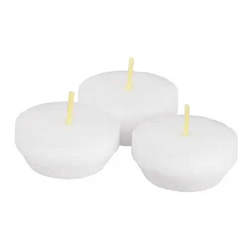Luces de repuesto para velas votivas de sacrificio en color blanco, 10 unidades