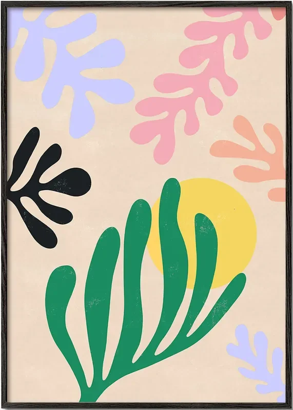 Matisse Leaves II – Poster / 8 » x 12 » in / No