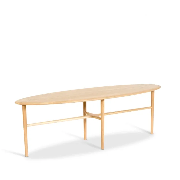 Mesa de centro Crest ovalada | Mavis | Tienda online Spedizione Gratuita