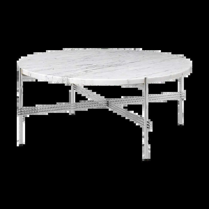 Mesa de centro TS acero pulido Ø80 | GUBI | Tienda online Edizione Limitata
